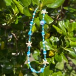 Kids Blue Rainbow Necklace